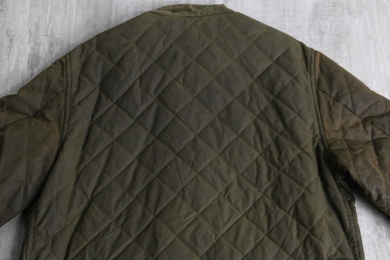 “BARBOUR”oiled quilting jacket