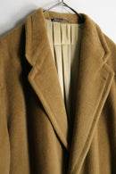 1980-90s vintage giorgio armani cashmere mix wool chester coat