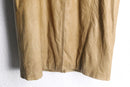 80~90s “PELLE STUDIO” switch design dolman sleeve leather chesterfield coat