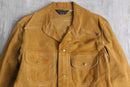 70's "JC Penney" suede leather shirt jacket