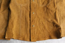 70's "JC Penney" suede leather shirt jacket