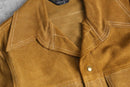 70's "JC Penney" suede leather shirt jacket