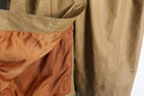 80~90s “PELLE STUDIO” switch design dolman sleeve leather chesterfield coat
