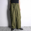 cargo pocket design wide easy pants