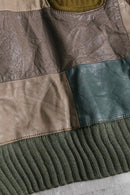 mulch leather switch knit pull