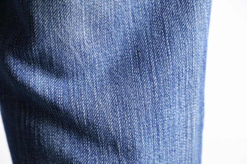 “Dolce&Gabbana” fade design flare denim pants