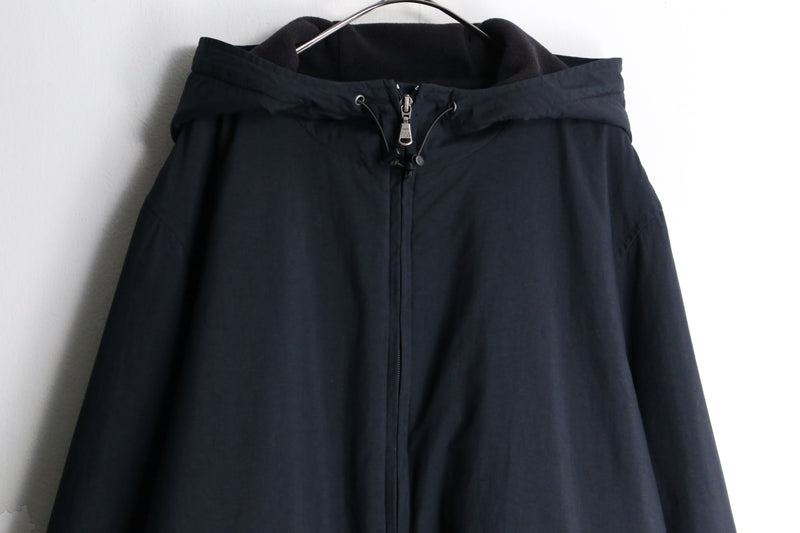 “Eddie Bauer” black nylon zip  jacket