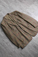 “BOSS” houndstooth over pen 2B tailored jacket