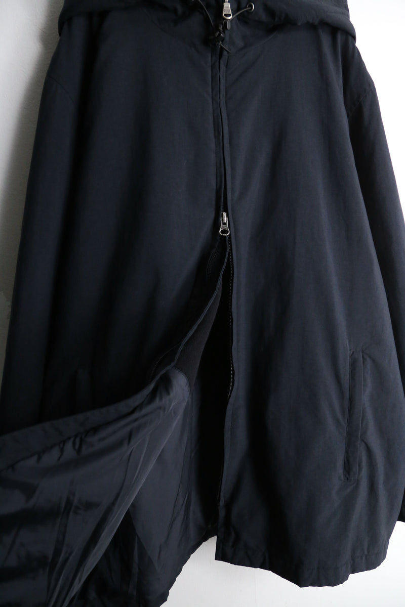 “Eddie Bauer” black nylon zip  jacket