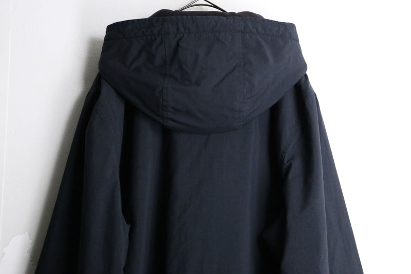 “Eddie Bauer” black nylon zip  jacket