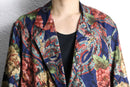 ornamental floral easy tailored jacket
