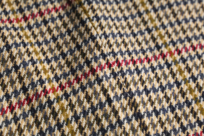 “BOSS” houndstooth over pen 2B tailored jacket