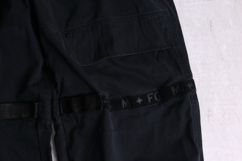 1990s GIRBAUD chino shuttle pants "Black"