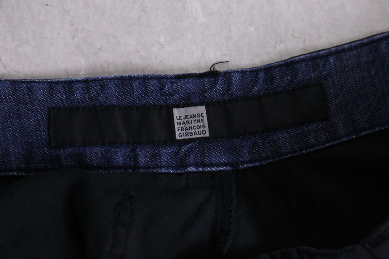 1990s GIRBAUD chino shuttle pants "Black"