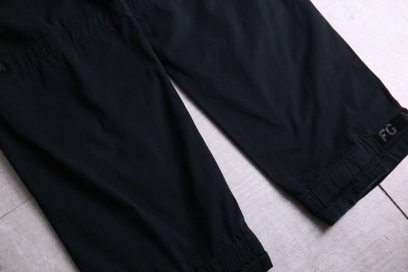 1990s GIRBAUD chino shuttle pants "Black"