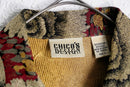 "CHICO'S" geometry pattern jacquard jacket