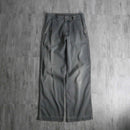 2000s stripe faded denim pants