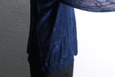 botanical mix lace L/S shirt