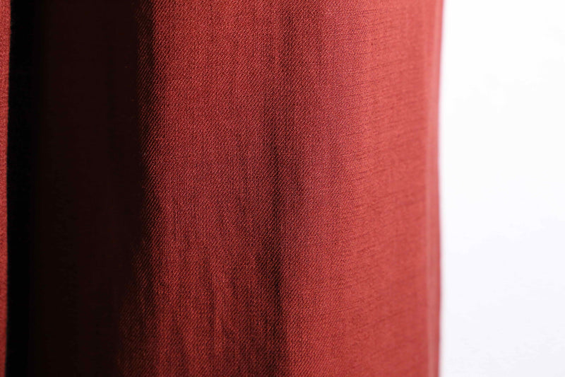 vermilion color 1tuck super wide pants