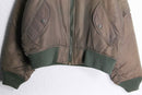 fade brown reversible ma-1 jacket
