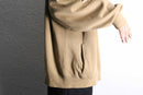 ”L.L.Bean” beige color half zip hi neck sweat