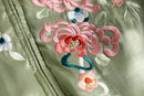 double-face silk souvenir jacket