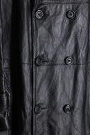 1970s vintage cowhide leather coat