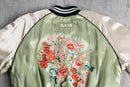 double-face silk souvenir jacket