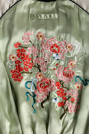 double-face silk souvenir jacket