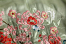 double-face silk souvenir jacket