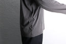spider embroidered half-zip pullover