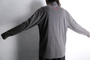 spider embroidered half-zip pullover