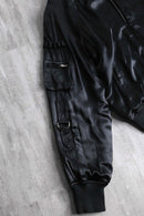 double-face silk souvenir jacket