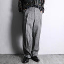 two tuck stripe textured slacks