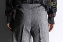 two tuck stripe textured slacks