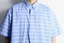 “Brooks Brothers” border H/S polo shirt