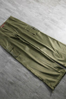 1990-00s glossy wide cargo pants