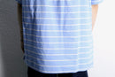 “Brooks Brothers” border H/S polo shirt