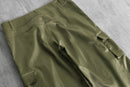 1990-00s glossy wide cargo pants