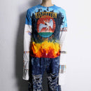 "Re:make" design band long Tee