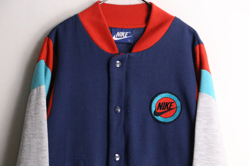 80’s “NIKE” mulch color sweat blouson