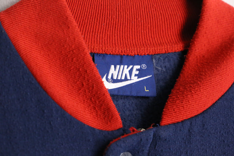 80’s “NIKE” mulch color sweat blouson