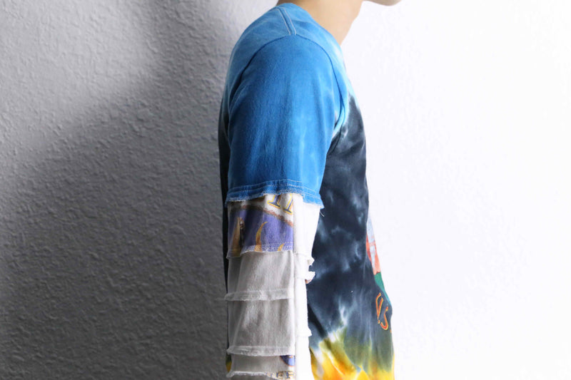"Re:make" design band long Tee