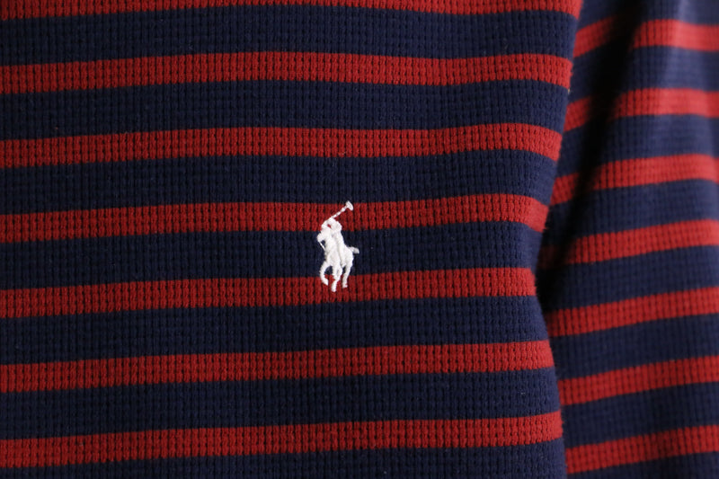 "POLO Ralph Lauren"  border design thermal knit