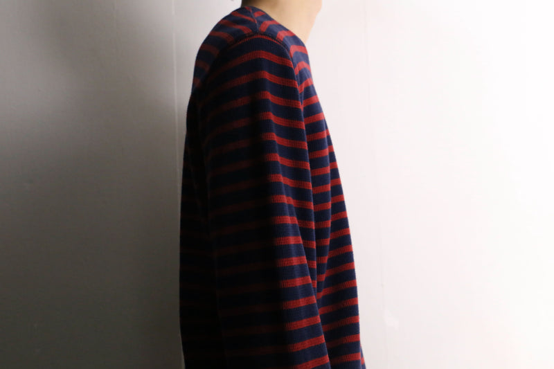 "POLO Ralph Lauren"  border design thermal knit