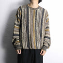 classic color 3D knit