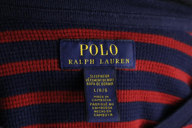 "POLO Ralph Lauren"  border design thermal knit