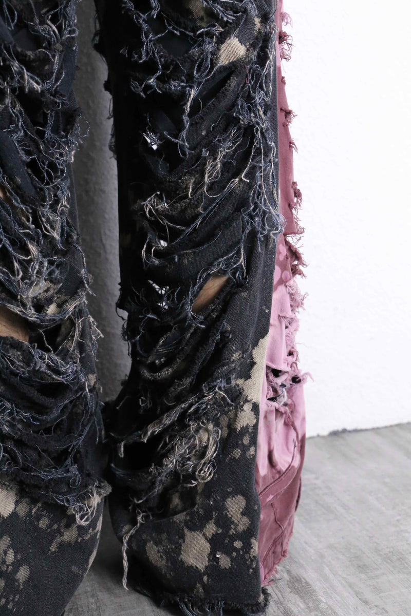 ''Re:make''docking damage denim