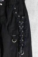 1990s TRIPP NYC frill×lace up bondage pants