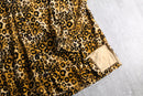 1990-00s leopard loose velour shirt